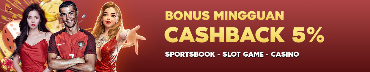BONUS CASHBACK MINGGUAN